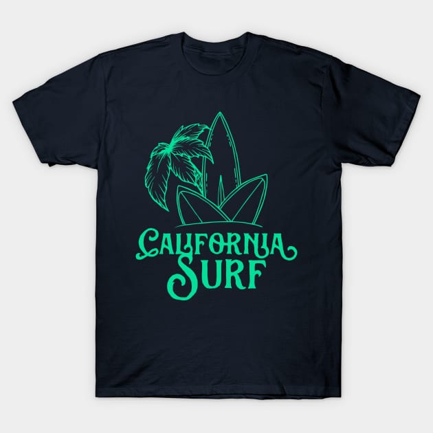 California surf T-Shirt by Lazarino